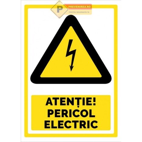 Indicator pericol electric